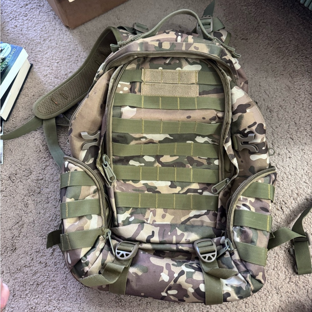 Camo Tactical Backpack